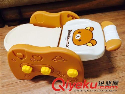 其他品牌 韓國zprilakkuma 輕松熊寶寶坐便器馬桶洗頭三合一椅子