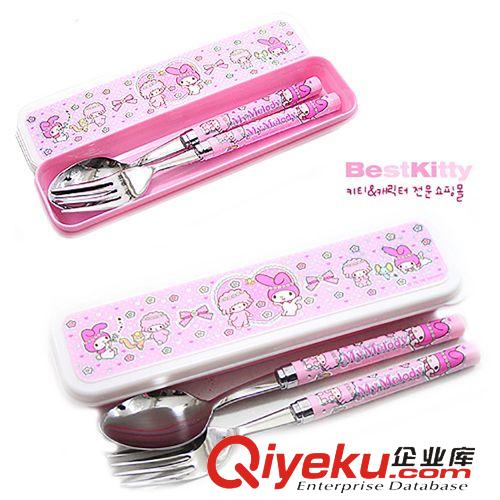 其他品牌 韓國zpmymelody 美樂蒂 不銹鋼勺子叉子餐具套裝