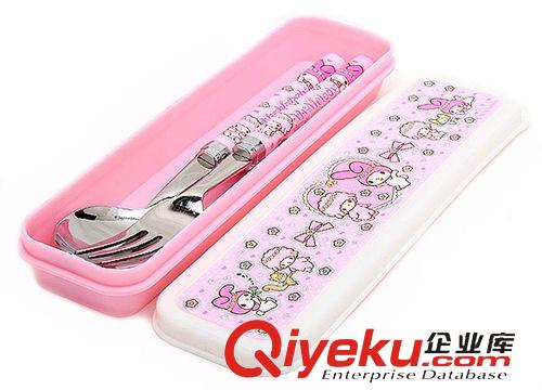 其他品牌 韓國zpmymelody 美樂蒂 不銹鋼勺子叉子餐具套裝原始圖片2