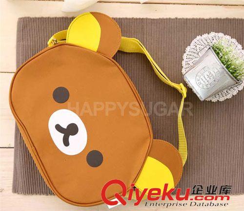 其他品牌 韓國zprilakkuma 不銹鋼飯盒 松弛熊分格小學生便當盒帶包