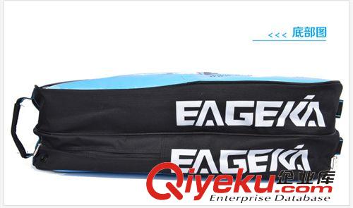 專業(yè)羽毛球包/運動包 【專柜正品】鷹爾凱/EAGEKA  B52215 六支裝雙肩背羽毛球拍包球袋原始圖片3
