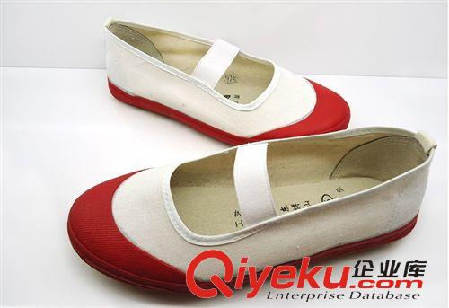 熱銷產(chǎn)品 藍(lán)色工作女鞋體操鞋舞蹈鞋青島工藝帆布鞋老年運(yùn)動(dòng)武術(shù)太極鞋原始圖片2
