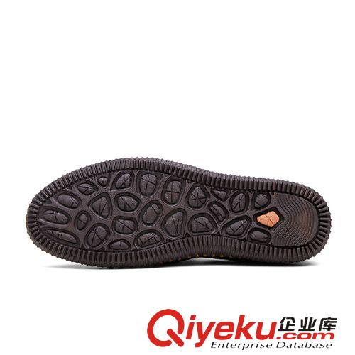 常年有貨款 2015夏季新款 時尚潮流套腳zp男鞋 手工縫線頭層牛皮男單鞋批發原始圖片2