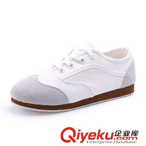 帆布鞋 廠家直銷2014夏新款學生休閑運動鞋韓版潮 百搭女板鞋帆布鞋批發(fā)原始圖片2