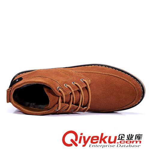 單鞋 秋冬新款時(shí)尚加棉潮流保暖男鞋流行耐磨男士休閑百搭單鞋男鞋批發(fā)原始圖片2