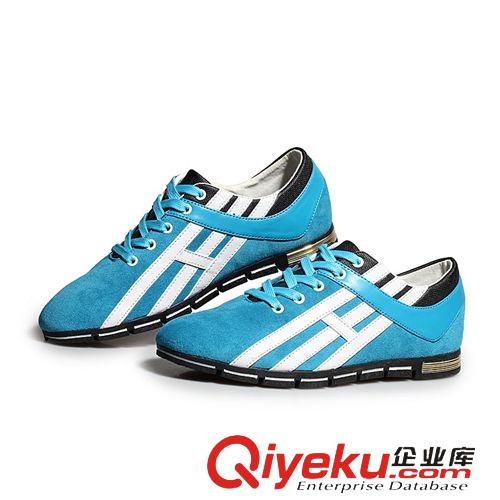 50-80元 創(chuàng)渃zp韓版男士反絨皮男鞋男潮流男式休閑鞋子低幫單鞋運(yùn)動板鞋原始圖片3