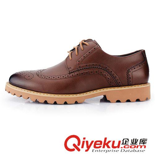 80-100元 新款男士經(jīng)典布洛克休閑鞋 百搭zp潮鞋男時(shí)尚潮流男鞋單鞋批發(fā)原始圖片2