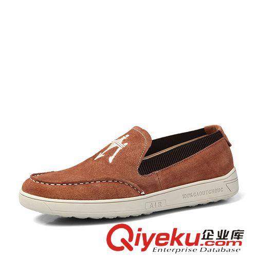 80-100元 創(chuàng)渃zp新款男鞋時尚頭層皮單鞋韓版zp板鞋青春潮流日常休閑鞋
