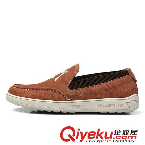 80-100元 創(chuàng)渃zp新品男鞋英倫韓版套腳潮流休閑鞋男士反絨皮板鞋百搭單鞋原始圖片2