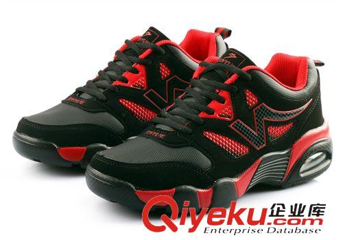 2015-4月新款 創渃新款男鞋熱賣男運動鞋氣墊厚底籃球鞋男款耐磨防滑籃球鞋批發原始圖片3