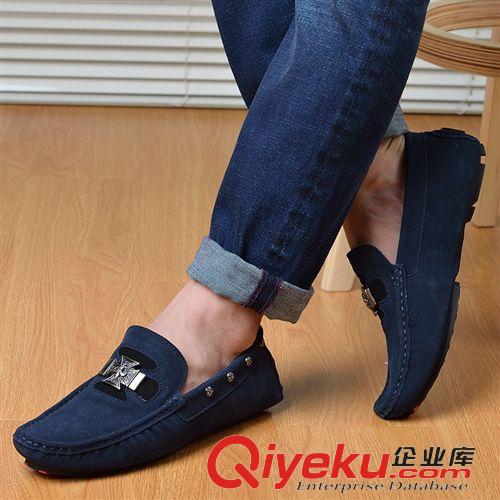豆豆鞋 2015新春夏男士豆豆鞋男zp時(shí)尚透氣皮鞋韓版潮男懶人鞋駕車鞋原始圖片2