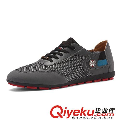 透氣網(wǎng)鞋 廠家直銷夏季爆款網(wǎng)布低幫板鞋 透氣休閑鞋潮流網(wǎng)鞋zp男士潮鞋原始圖片2
