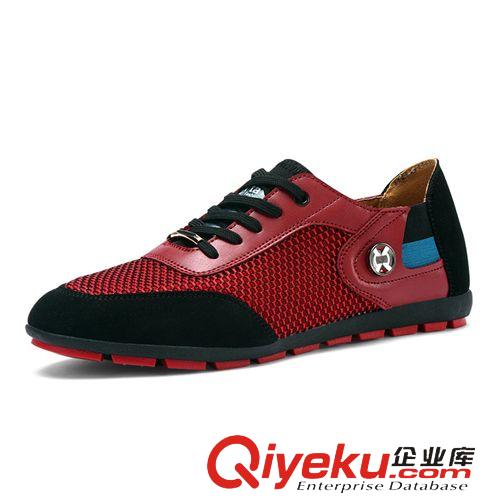 透氣網(wǎng)鞋 廠家直銷夏季爆款網(wǎng)布低幫板鞋 透氣休閑鞋潮流網(wǎng)鞋zp男士潮鞋原始圖片3