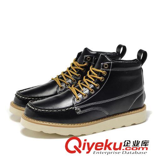 男鞋 秋款 戶外時(shí)尚工裝靴 高幫男靴馬丁靴 英倫經(jīng)典中幫男靴 男靴批發(fā)原始圖片2