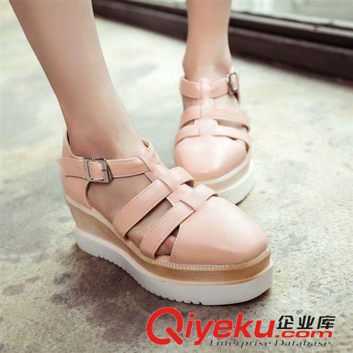 4月28號新款 女鞋批發(fā)代發(fā) 2015夏季性感涼鞋 防水臺水鉆淺口高跟鞋 舞鞋婚鞋