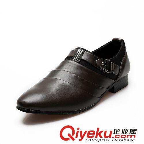 按材質(zhì)分類(lèi) 2013秋冬新款男士英倫休閑皮鞋時(shí)尚正裝商務(wù)皮鞋日常潮流辦公皮鞋原始圖片2