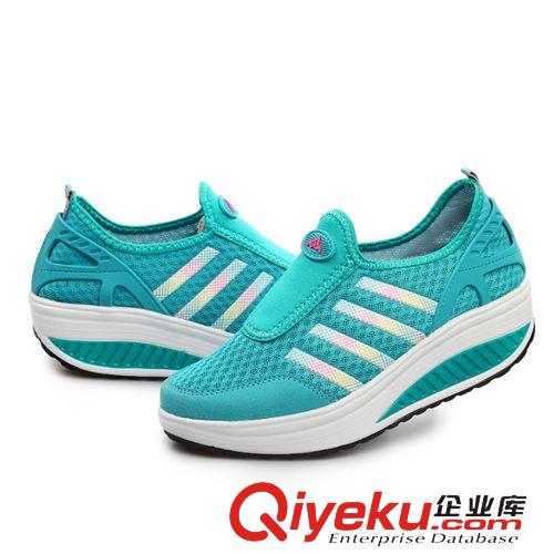 女 鞋匯總 純色時尚系帶女高跟鞋坡跟透氣坡跟女鞋網紗超纖潮流內增高女鞋
