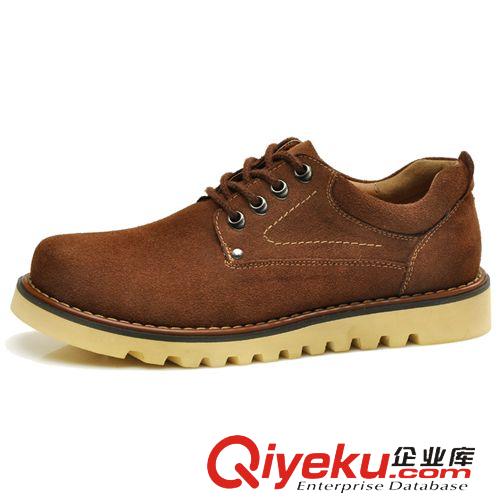 戶外登山鞋 夏季新款韓版zp男士休閑鞋大頭皮鞋工裝鞋時(shí)尚舒適潮鞋廠家直銷原始圖片3