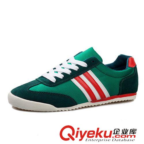 運(yùn)動(dòng)鞋 夏季新品 男士休閑鞋運(yùn)動(dòng)鞋 韓版系帶青年透氣男鞋板鞋廠家批發(fā)原始圖片2
