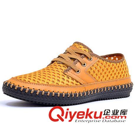 網布鞋 男士休閑網布鞋夏季新款潮流純色透氣休閑低幫鞋百搭休閑一件代發原始圖片2
