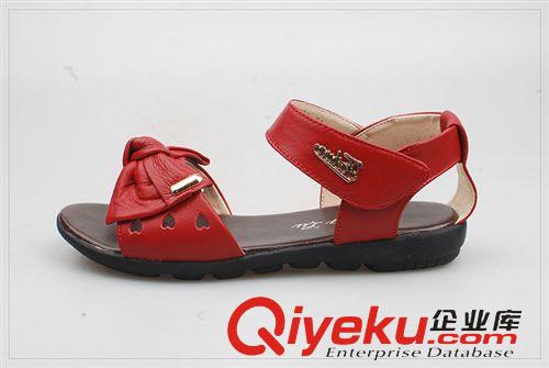 皮鞋 夏款明璐童鞋女童皮鞋涼鞋中童鞋zp 32901B原始圖片2