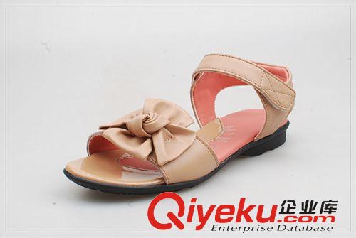 皮鞋 夏款明璐童鞋女童皮鞋涼鞋中童鞋zp 32840B原始圖片2