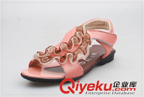 皮鞋 明璐童鞋女童皮鞋涼鞋中童鞋zp 32841B原始圖片2