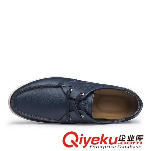 皮鞋 春季新款男鞋子韓版青春潮流男士休閑皮鞋低幫系帶男板鞋批發(fā)潮鞋原始圖片3
