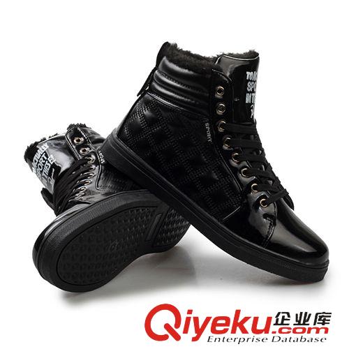 棉鞋 批發(fā)代發(fā)秋冬潮流高邦男鞋休閑韓版學(xué)生鞋子男士板鞋保暖潮棉鞋子原始圖片2