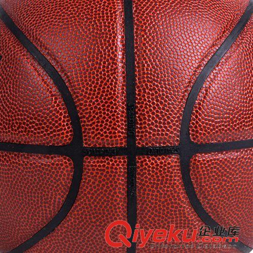 籃球 Spalding/斯伯丁籃球 正品 PU皮紅色NBA LOGO鉑金經典籃球 64-282原始圖片3