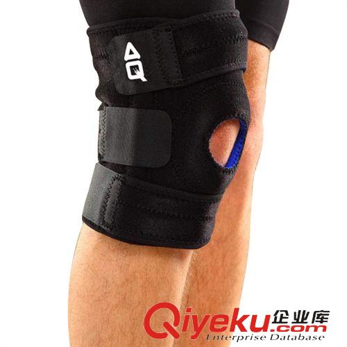 護具 護膝 專柜zp美國AQ運動護具護膝 可調式兩側強化護膝 AQ3753