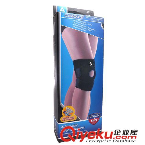護具 護膝 專柜zp美國AQ運動護具護膝 可調式兩側強化護膝 AQ3753原始圖片3