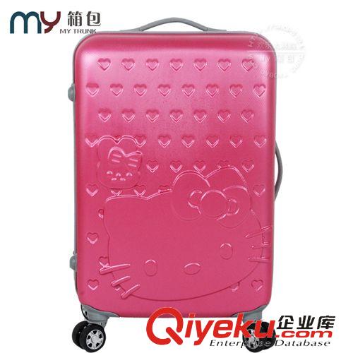 拉桿箱、旅行包 Hello Kitty拉桿箱韓國可愛行李箱女旅行箱20寸登機(jī)箱24寸密碼箱原始圖片2