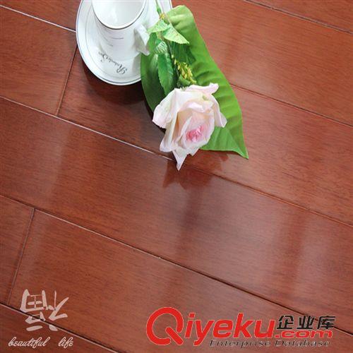 建材裝飾 實(shí)惠價(jià)/番龍眼/小菠蘿格/柚木色/910*/實(shí)木地板廠家直銷原始圖片2