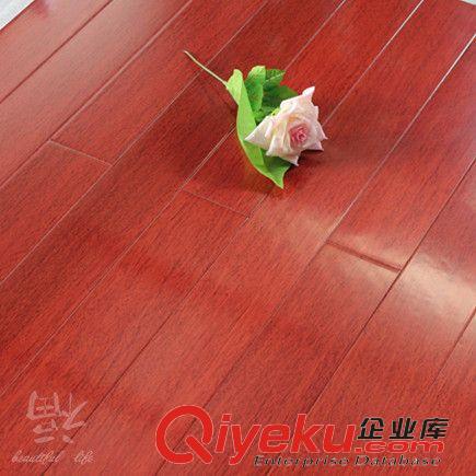 建材裝飾 tj促銷實木地板/番龍眼/小菠蘿格/紅色/910*/廠家直銷特惠