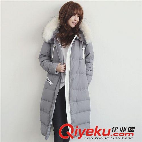 2014冬款 歐美明星同款大牌大毛領羽絨服G1412