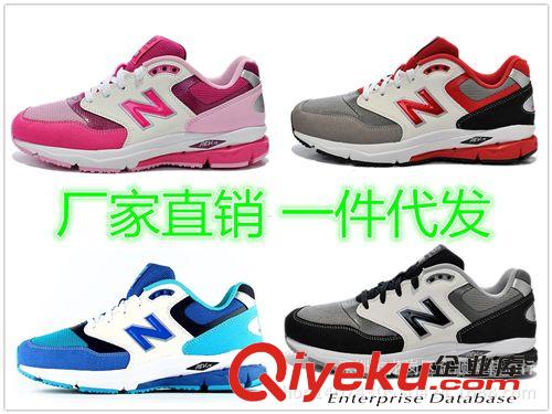 跑步鞋 秋季新款N字774豬八革跑步鞋網面透氣男女運動鞋免費加盟一件代發
