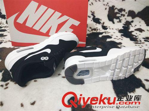 耐克nike MAX1 黑白奧利奧 MAX87夏季清涼型爆款 李易峰同款跑步鞋原始圖片2