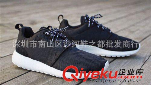 運(yùn)動(dòng)鞋 廠家直銷奧運(yùn)倫敦roshe run跑鞋男女款超輕布面低幫休閑軟跑步鞋