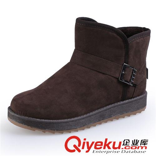 雪地靴 男鞋2014新款保暖皮毛一體冬季加棉防寒加絨舒適 休閑男式 雪地靴原始圖片3
