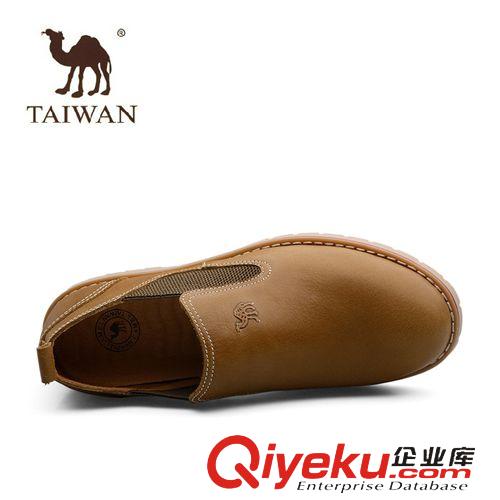 皮靴 廠家批發透氣頭層牛皮男鞋英倫戶外套腳男士皮鞋單鞋一件批發原始圖片3
