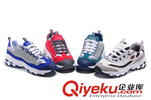 跑步鞋 新款Skechers斯凱奇時尚熱款黑白潮鞋厚底休閑旅游鞋運動運跑步鞋