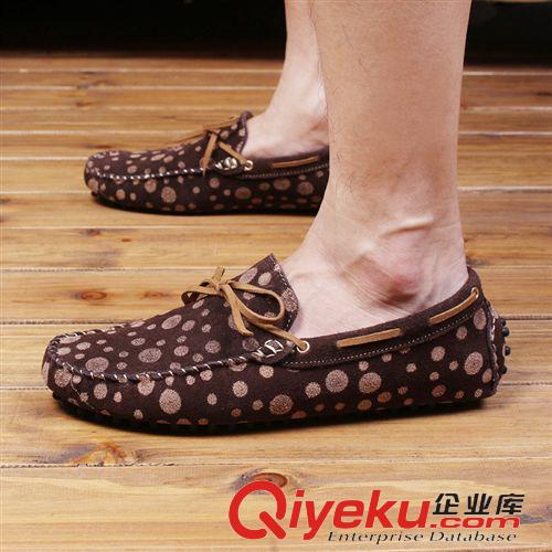 5月新款 店長推薦 2015春季男士超纖皮休閑鞋懶人豆豆鞋青春潮流男鞋子林彎彎潮鞋