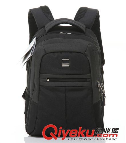 其他外貿(mào)小商品 超級耐用！德國經(jīng)典黑色休閑男士帆布書包雙肩旅行背包 男