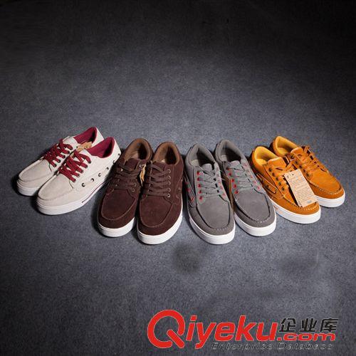 其他外貿(mào)小商品 2015春季男鞋新款 休閑反絨皮zp休閑鞋 低幫鞋0056