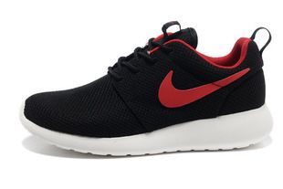 跑步鞋 廠家直銷Roshe Run男女鞋黑白網面透氣情侶鞋跑步鞋 511881原始圖片3