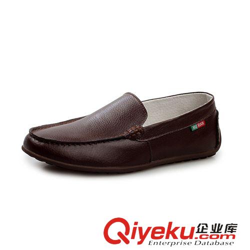 單鞋 2015新款zp男鞋 輕便透氣駕車豆豆鞋 套腳懶人帆船鞋休閑男皮鞋