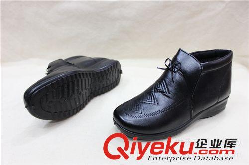 冬季女鞋 工廠庫存外貿(mào)尾貨降價促銷熱賣媽媽棉鞋 舒適保暖棉鞋原始圖片3
