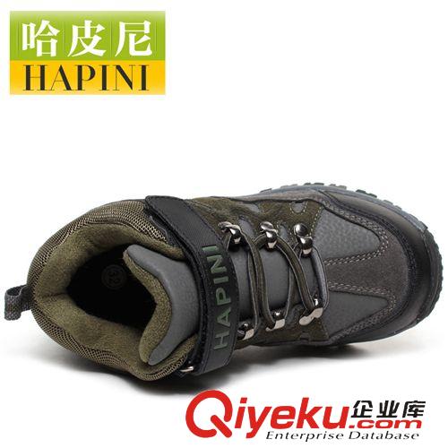 寶寶童鞋 清倉哈皮尼冬季童鞋大棉鞋zp加毛加厚兒童棉鞋男童鞋中大童棉鞋