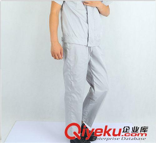 身體防護(hù) 批發(fā)工作服套裝男短袖袖工程服帶反光條汽修廠工裝勞保工服套裝